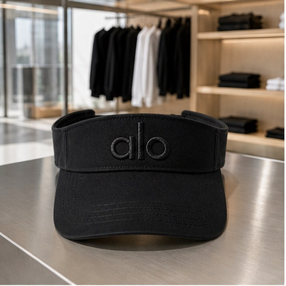 ALO Yoga Essential Black Athletic Style Visor